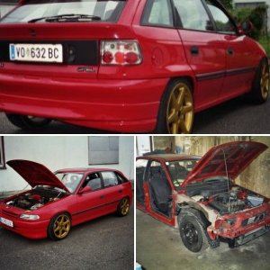 Mein Astra F 1.6 Umbau auf c20NE