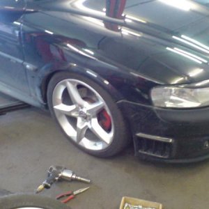 Anprobe 18" Astra H Turbo