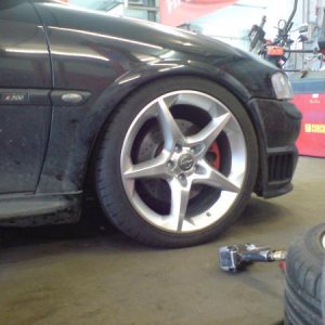 Anprobe 18" Astra H Turbo