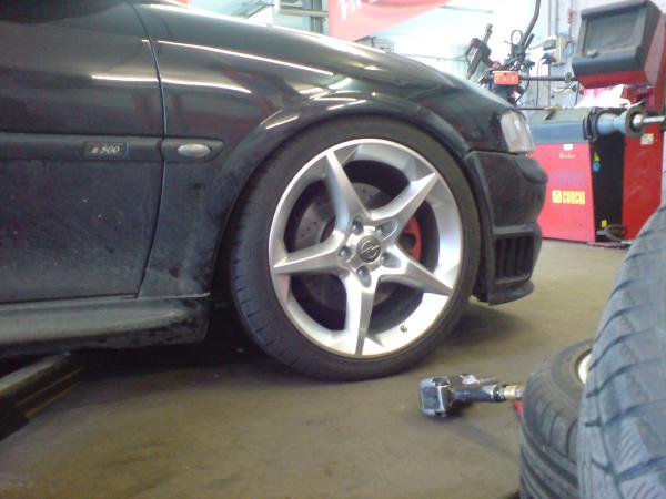 Anprobe 18" Astra H Turbo