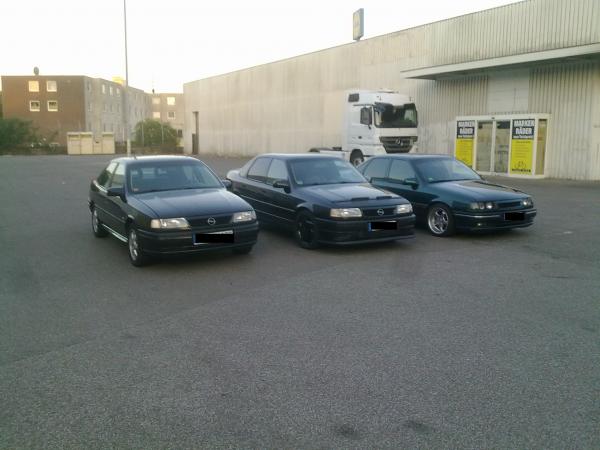 v.l.n.r meiner 2.0 L 16V, Vectra 2.0 L 16 V Turbo 4x4, Vectra 2.0 l